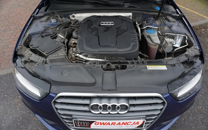 Audi A4 cena 42900 przebieg: 302000, rok produkcji 2014 z Resko małe 277